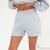 Isabel Jogger Shorts - Marl Grey 12 Isabel Jogger Shorts - Marl Grey -Blakely Clothing Store 2542MarlGrey 02LEADD