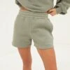 Isabel Jogger Shorts - Olive 13 Isabel Jogger Shorts - Olive -Blakely Clothing Store 2542OLIVELEAD