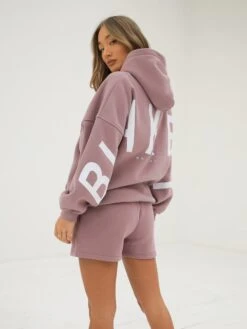 Isabel Jogger Shorts - Dusty Pink 10 Isabel Jogger Shorts - Dusty Pink -Blakely Clothing Store 2542PINKD 1