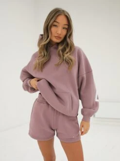 Isabel Jogger Shorts - Dusty Pink 11 Isabel Jogger Shorts - Dusty Pink -Blakely Clothing Store 2542PINKD 2