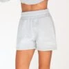 Serena Jogger Shorts - Marl Grey