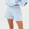Isabel Jogger Shorts - Powder Blue -Blakely Clothing Store 2542PowderBlue 07LEADD
