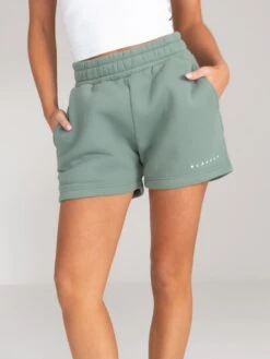 Isabel Jogger Shorts - Sage Green -Blakely Clothing Store 2542SageGreen 02D