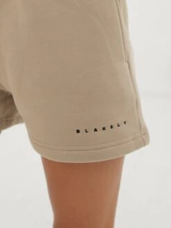 Isabel Jogger Shorts - Tan -Blakely Clothing Store 2542TAND 2