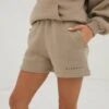 Isabel Jogger Shorts - Tan 6 Isabel Jogger Shorts - Tan -Blakely Clothing Store 2542TANLEAD
