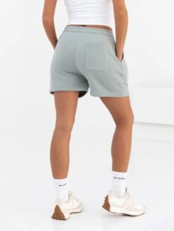 Cloud Print Jogger Shorts - Mineral Blue 11 Cloud Print Jogger Shorts - Mineral Blue -Blakely Clothing Store 2547PMineral 04D