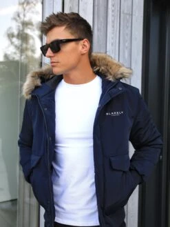 Toronto Coat - Navy -Blakely Clothing Store 2550Navy05D