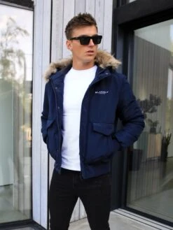 Toronto Coat - Navy -Blakely Clothing Store 2550Navy06D