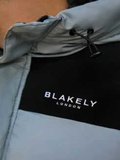 Tampa Puffer Coat - Grey 9 Tampa Puffer Coat - Grey -Blakely Clothing Store 2554DustyBlue03D