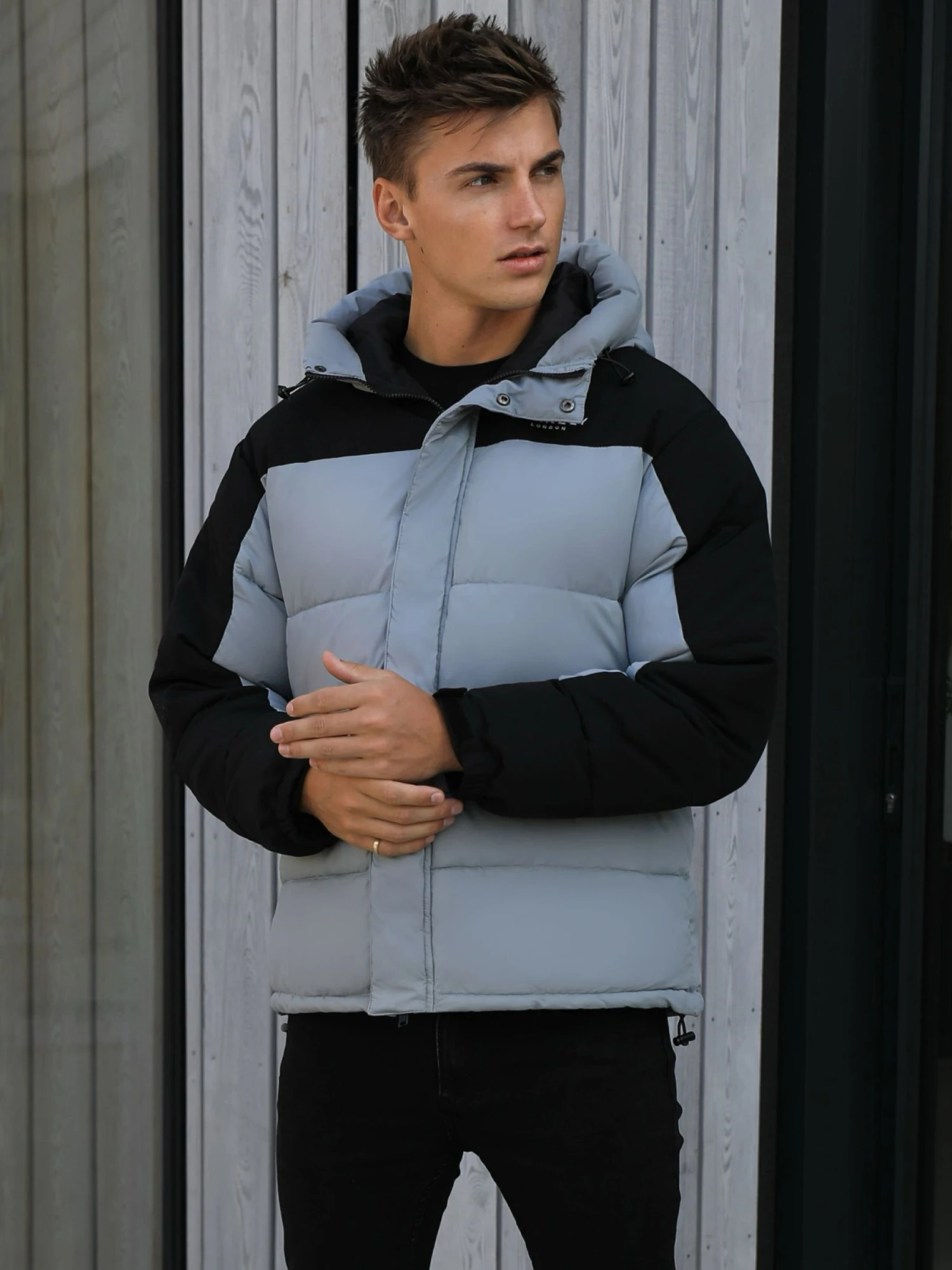 Tampa Puffer Coat - Grey 1 Tampa Puffer Coat - Grey