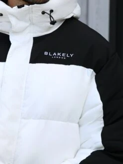 Tampa Puffer Coat - White -Blakely Clothing Store 2554Ivory03D
