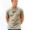Kobe Italic Relaxed T-Shirt - Washed Khaki