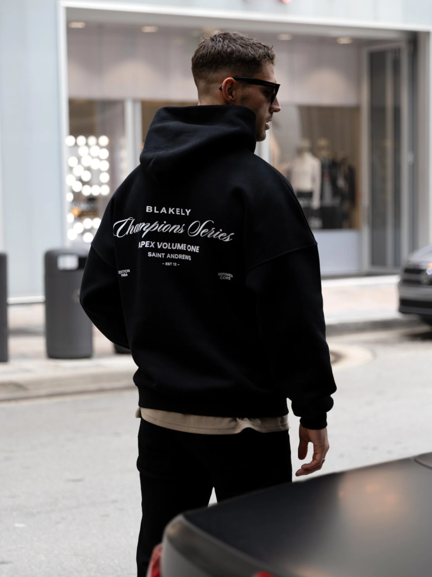 Champions Relaxed Hoodie - Black 6 Champions Relaxed Hoodie - Black - Image 6