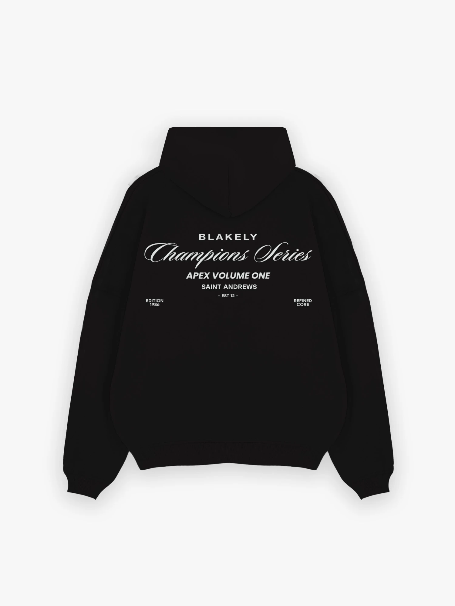 Champions Relaxed Hoodie - Black 3 Champions Relaxed Hoodie - Black - Image 3