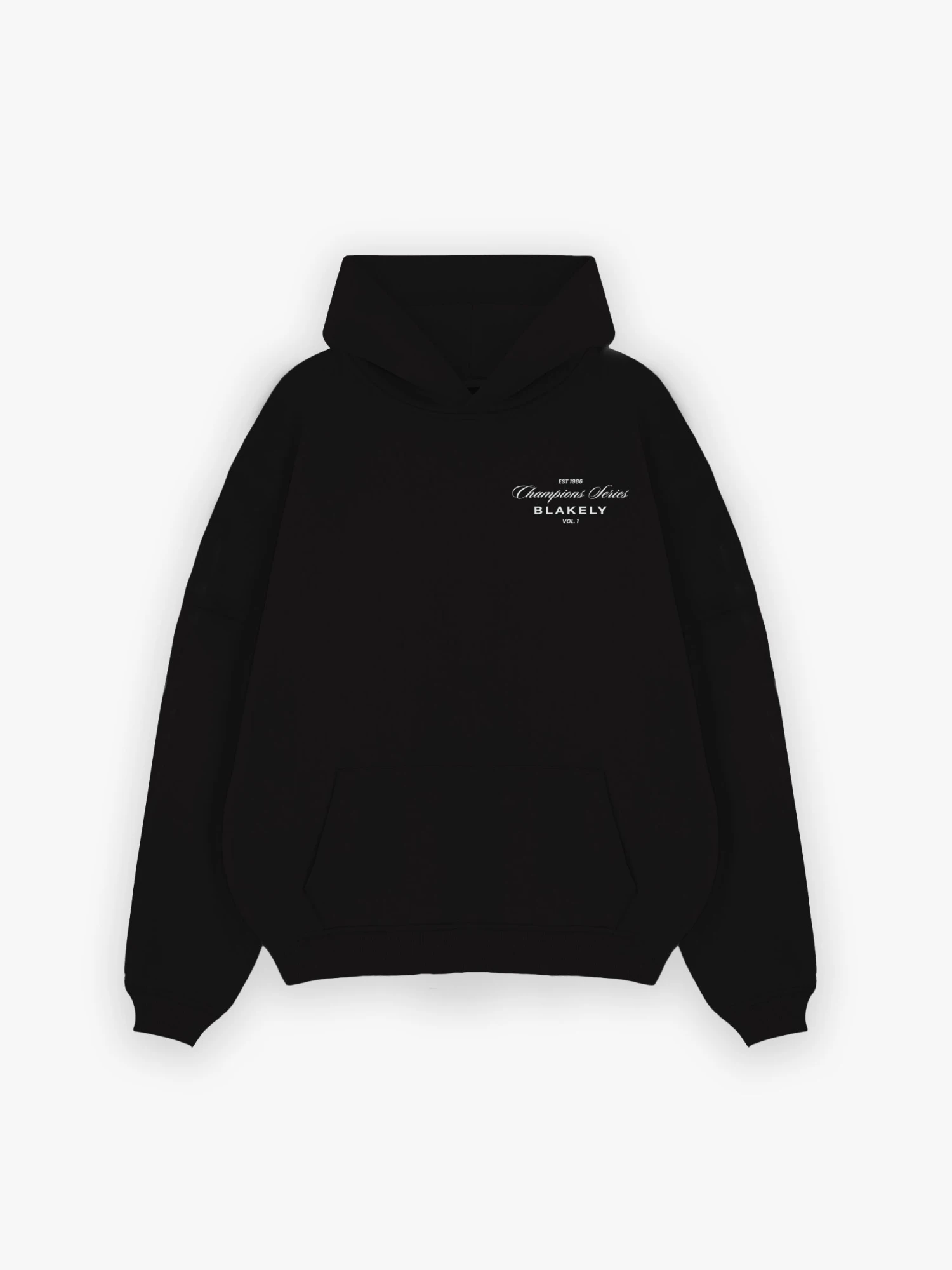 Champions Relaxed Hoodie - Black 4 Champions Relaxed Hoodie - Black - Image 4