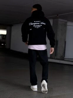 Champions Relaxed Hoodie - Black 10 Champions Relaxed Hoodie - Black -Blakely Clothing Store 2621TBLACK05D