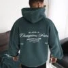 Champions Relaxed Hoodie - Teal Green 7 Champions Relaxed Hoodie - Teal Green -Blakely Clothing Store 2621TTEAL06LEADD