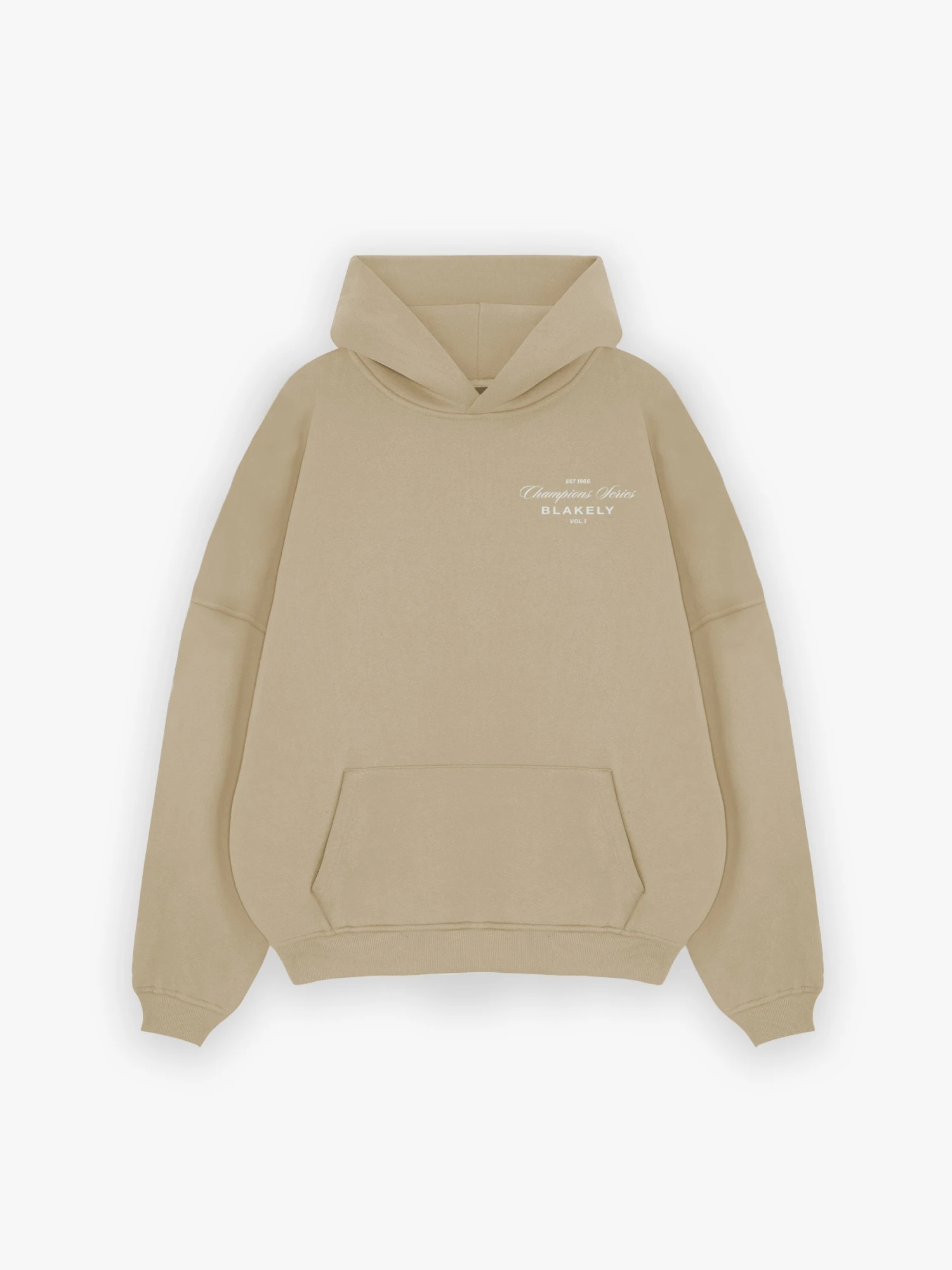 Champions Relaxed Hoodie - Washed Khaki 4 Champions Relaxed Hoodie - Washed Khaki - Image 4