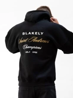 Champions Legacy Relaxed Hoodie - Black -Blakely Clothing Store 2622MBLACK01D