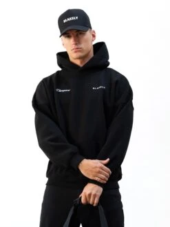 Champions Legacy Relaxed Hoodie - Black -Blakely Clothing Store 2622MBLACK02D