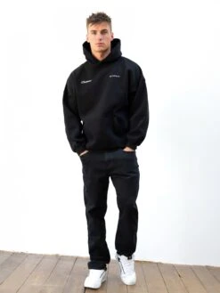 Champions Legacy Relaxed Hoodie - Black -Blakely Clothing Store 2622MBLACK04D