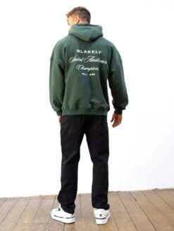 Champions Legacy Relaxed Hoodie - Forest Green -Blakely Clothing Store 2622MGREEN05D