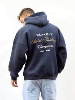Champions Legacy Relaxed Hoodie - True Navy 10 Champions Legacy Relaxed Hoodie - True Navy -Blakely Clothing Store 2622MNAVY04LEADD