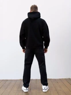 Legacy Relaxed Hoodie - Black -Blakely Clothing Store 2623MBLACK02D