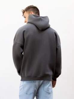 Legacy Relaxed Hoodie - Charcoal -Blakely Clothing Store 2623MCharcoal02D