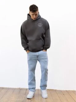 Legacy Relaxed Hoodie - Charcoal -Blakely Clothing Store 2623MCharcoal05D