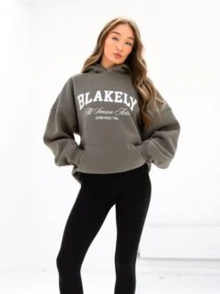 Melrose Oversized Hoodie - Safari Green -Blakely Clothing Store 2630ASAFARI04D