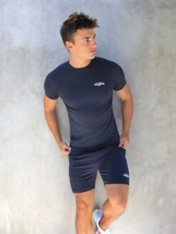 Training Stretch T-Shirt - Navy -Blakely Clothing Store 2632TNavy 01D