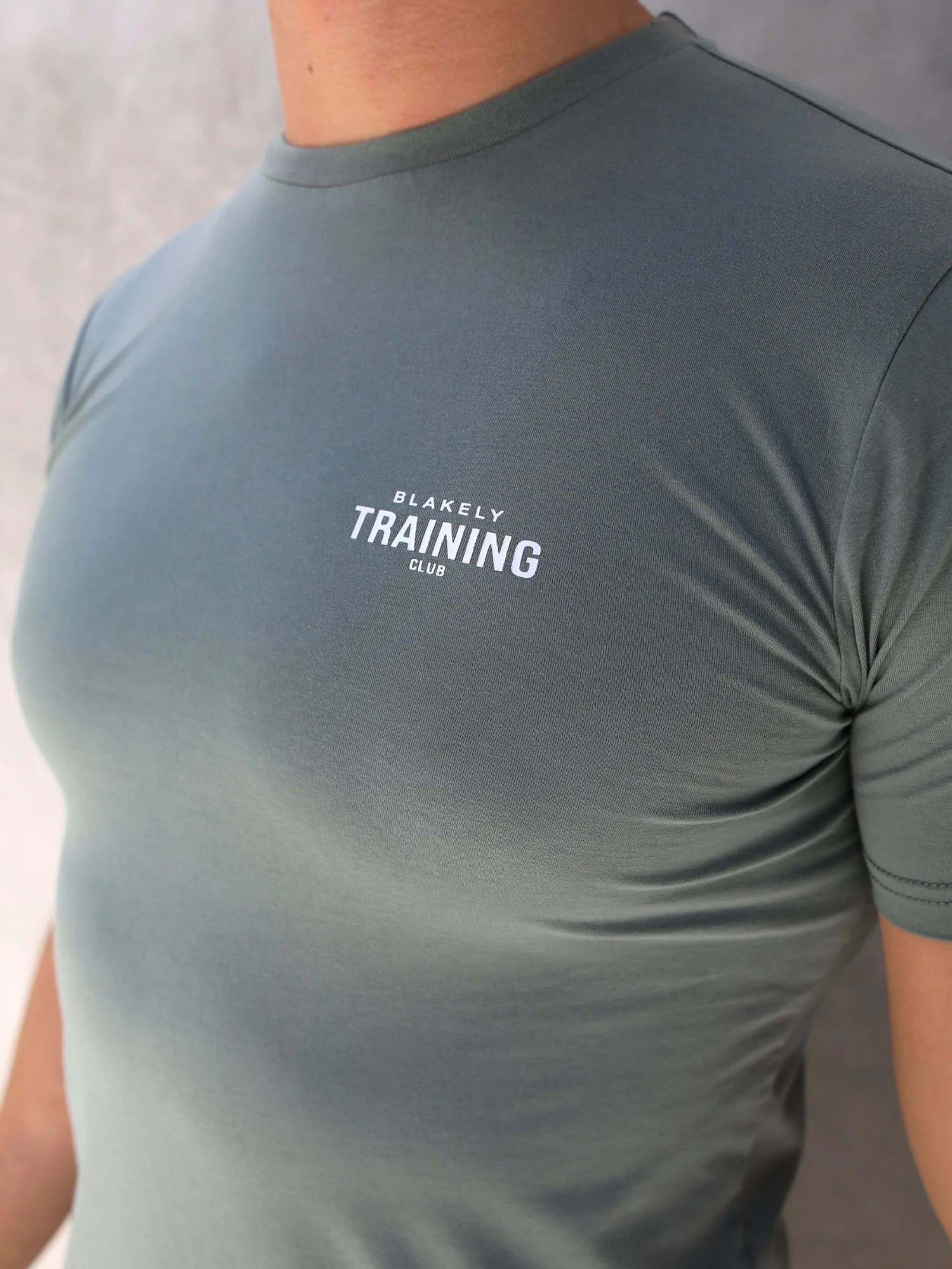 Training Stretch T-Shirt - Sage Green 3 Training Stretch T-Shirt - Sage Green - Image 3