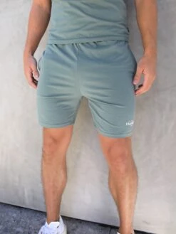 Training Stretch Shorts - Sage Green 7 Training Stretch Shorts - Sage Green -Blakely Clothing Store 2633TSage 01D