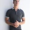 Blakely Dalston Polo - Charcoal Slim Fit -Blakely Clothing Store 2634GREYLEADD