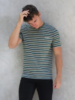 Alban Relaxed T-Shirt - Green -Blakely Clothing Store 2635Green 03D