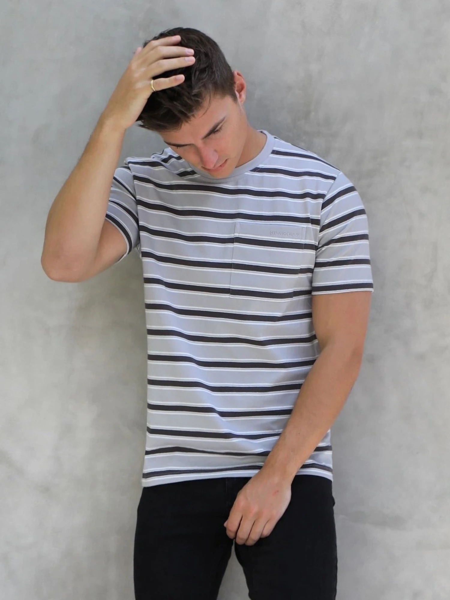 Alban Relaxed T-Shirt - Grey 5 Alban Relaxed T-Shirt - Grey - Image 5