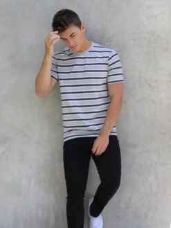 Alban Relaxed T-Shirt - Grey 11 Alban Relaxed T-Shirt - Grey -Blakely Clothing Store 2635Grey 04D