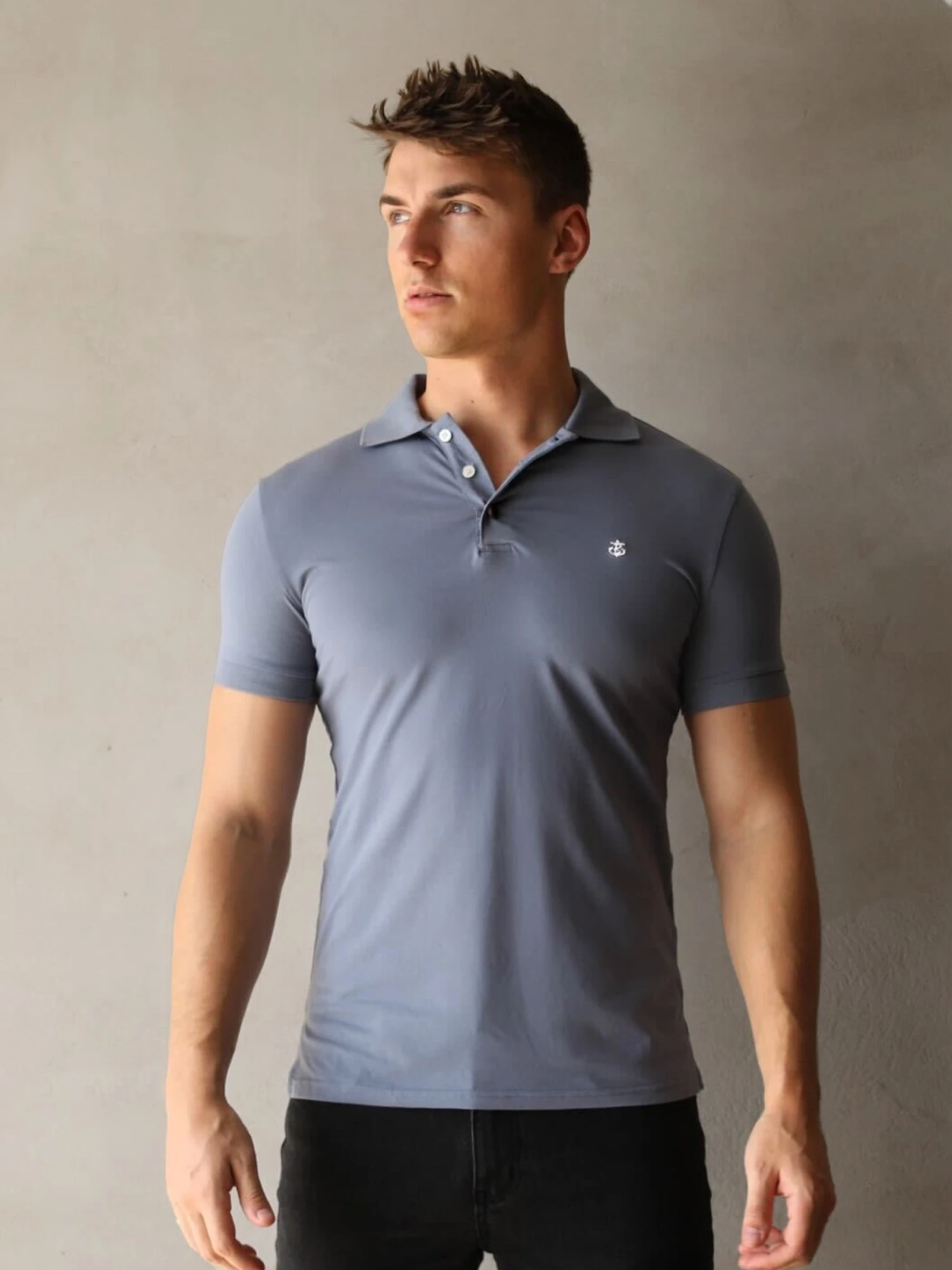 Ryton Soft Polo - Blue 1 Ryton Soft Polo - Blue