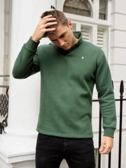 Otley Collared Jumper - Green 8 Otley Collared Jumper - Green -Blakely Clothing Store 2643Green 06D