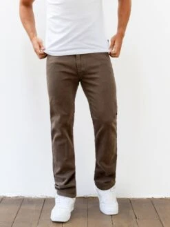 Vol.13 Straight Jeans - Brown -Blakely Clothing Store 2649BROWND 3