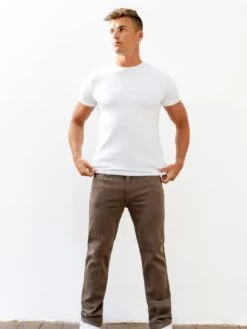 Vol.13 Straight Jeans - Brown -Blakely Clothing Store 2649BROWND 4