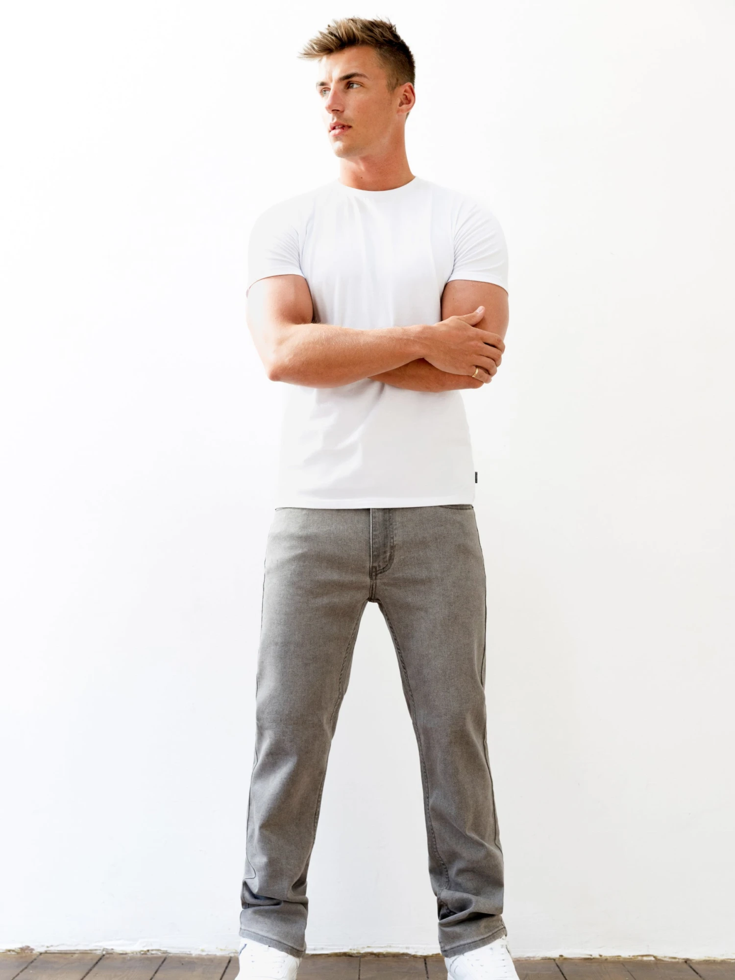 Vol.13 Straight Jeans - Grey 6 Vol.13 Straight Jeans - Grey - Image 6