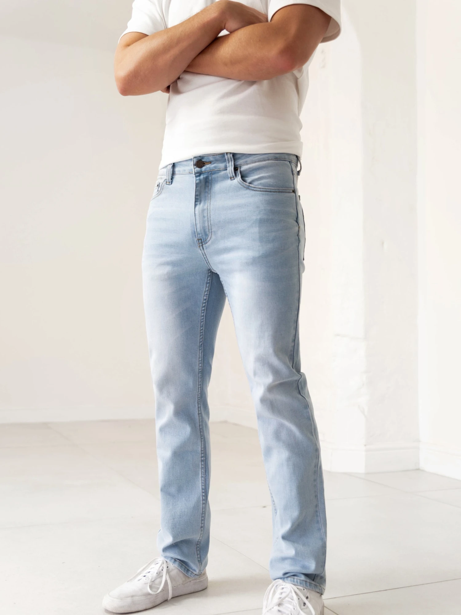 Vol.13 Straight Jeans - Light Blue 3 Vol.13 Straight Jeans - Light Blue - Image 3