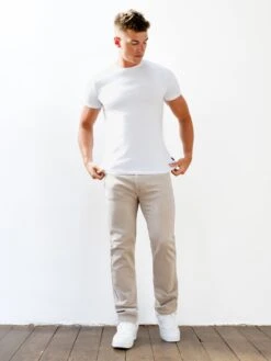 Vol.13 Straight Jeans - Tan -Blakely Clothing Store 2649Tan2