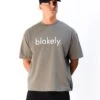 Logo Unfitted T-Shirt - Washed Khaki 12 Logo Unfitted T-Shirt - Washed Khaki -Blakely Clothing Store 2670IMWASHEDKHAKILEADD