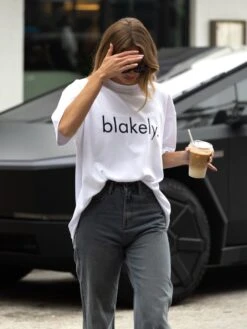 Logo Ultra Oversized T-Shirt - White 7 Logo Ultra Oversized T-Shirt - White -Blakely Clothing Store 2670IWWHITED 1