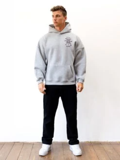 Apex 610 Relaxed Hoodie - Marl Grey -Blakely Clothing Store 2670MARLGREY05D