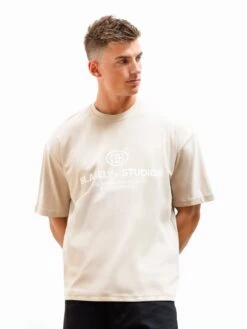 Mercer Unfitted T-Shirt - Dune -Blakely Clothing Store 2671IMTAN06D