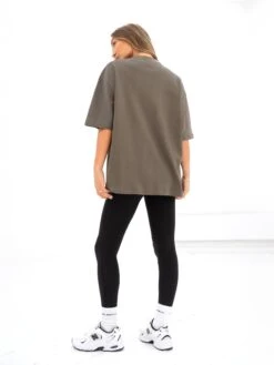 Madison Ultra Oversized T-Shirt - Khaki Brown -Blakely Clothing Store 2671SAFARIGREEN02D